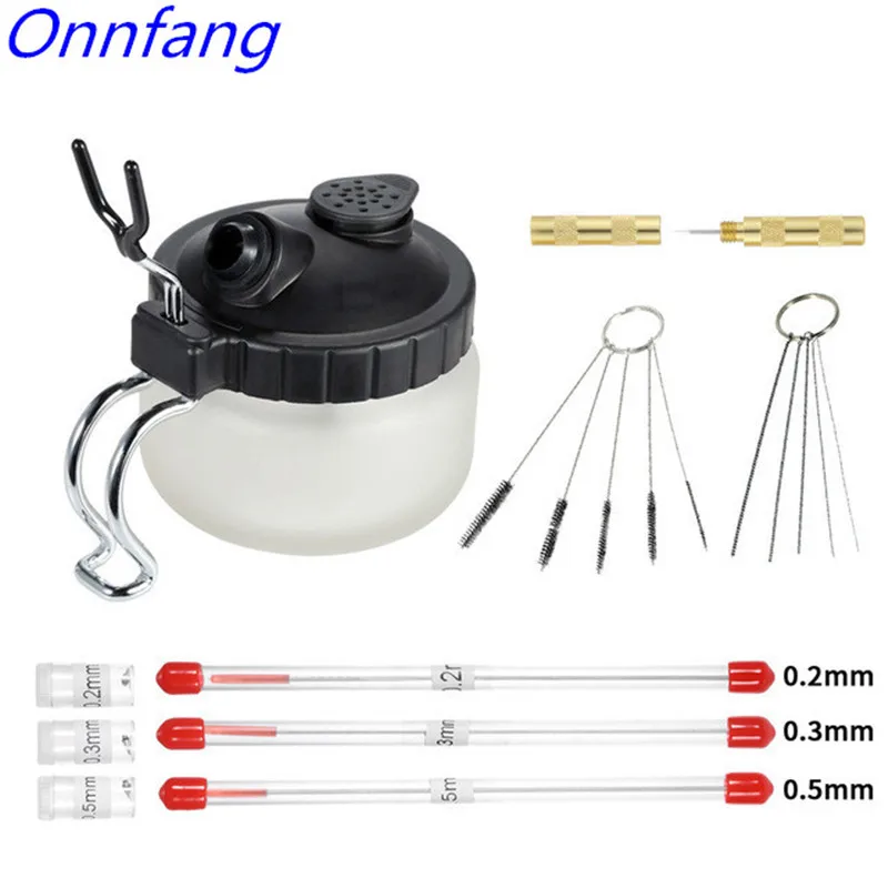 Pot De Nettoyage Pour Aérographe, Acouto Kit De Nettoyage Pour