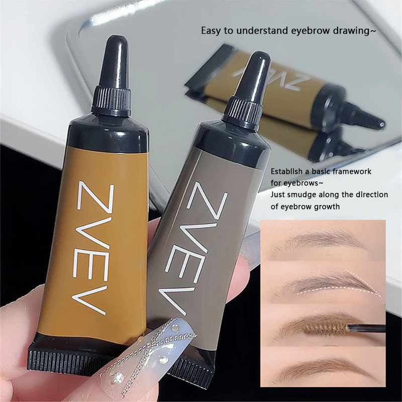 

3 Color Smooth And Lasting Eyebrow Pencil Cream Waterproof And Sweatproof Eyebrow No Makeup Long-lasting Make-up For Women