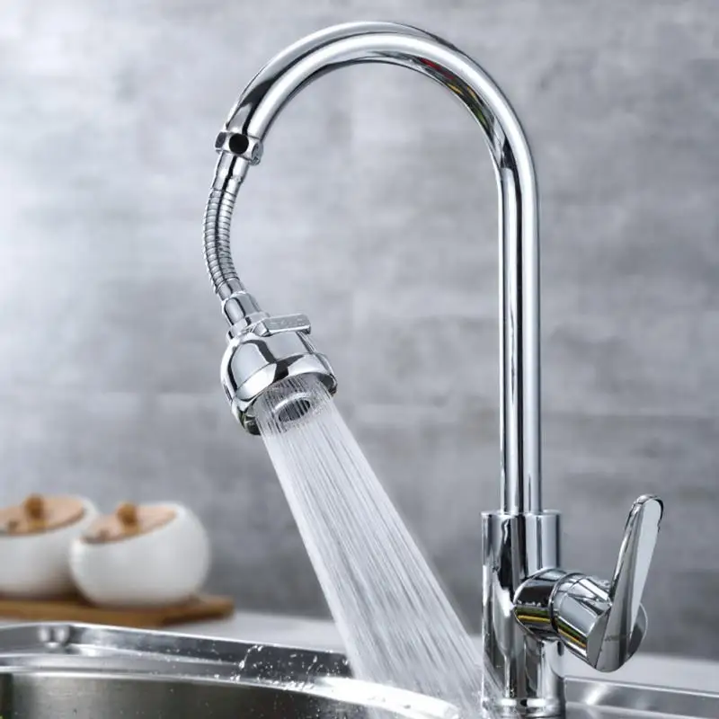 360 Degree Swivel Kitchen Sink Faucet Aerator Dual Mode Water Saving Tap Aerator Faucet Nozzle for Kitchen, Bathroom Faucet