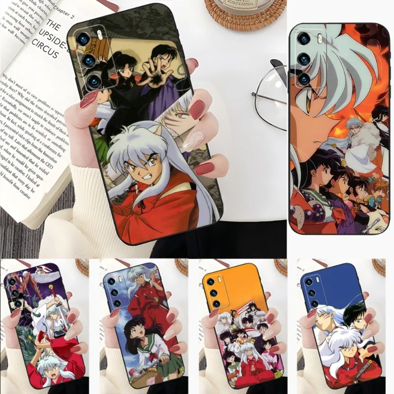 Чехол для телефона аниме Inuyasha Huawei Y9 Y7 Y7A Y7P Y6 Y6Pro Y5 Y5P Prime 2020 2019 2018 2017 Nova 9S 9RO 9SE чехол |
