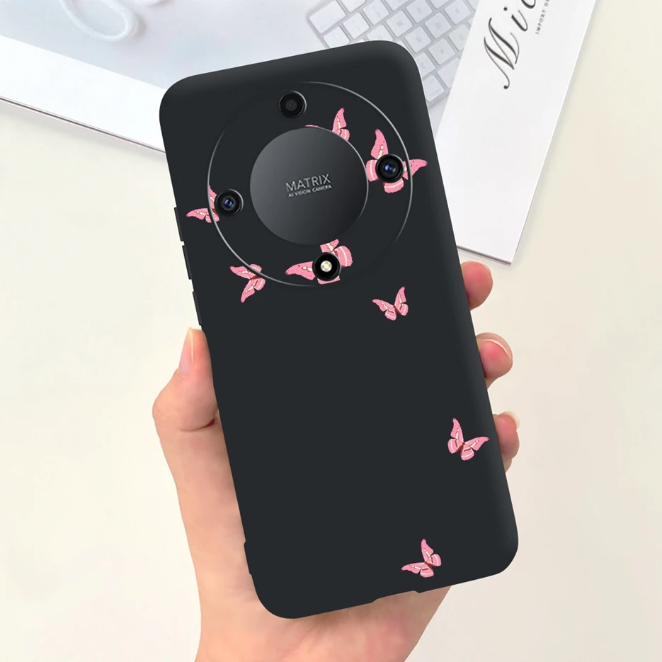 Stylish Painted Soft Silicone Phone Case with Bumper
