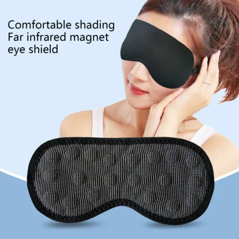 

Magnet Sleeping Eye Mask Soft Blindfold Smooth Eye Mask Sleeping Aid Eyeshade Eye Cover Patch Bandage Comfort Eye Massager
