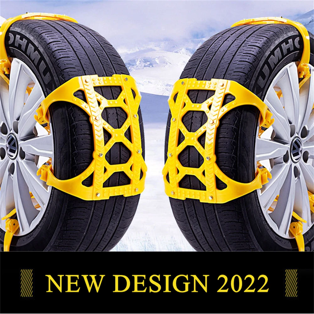 10Pcs Snow Chains Car Anti-Skid Tire Ice Chains Fit For Cars SUV/Truck  Universal Anti-Skid Device Snow Escape - AliExpress