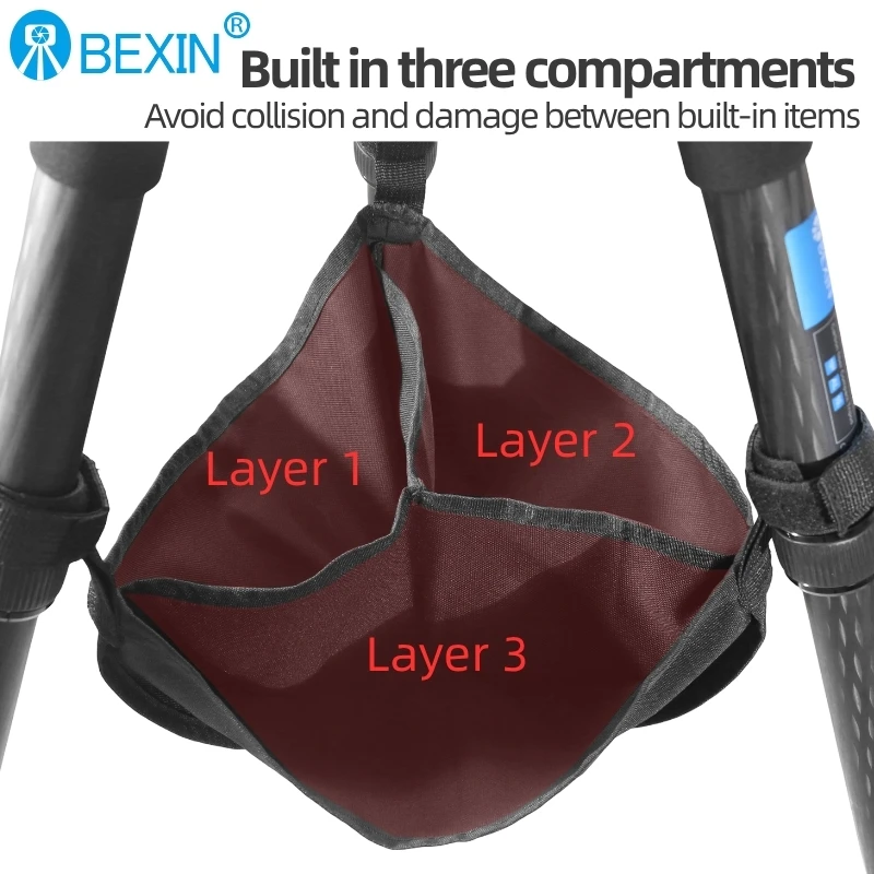 Tripod Sandbag BEXIN Black Durable Universal Light Stand For Stabilizing Photography Accessory