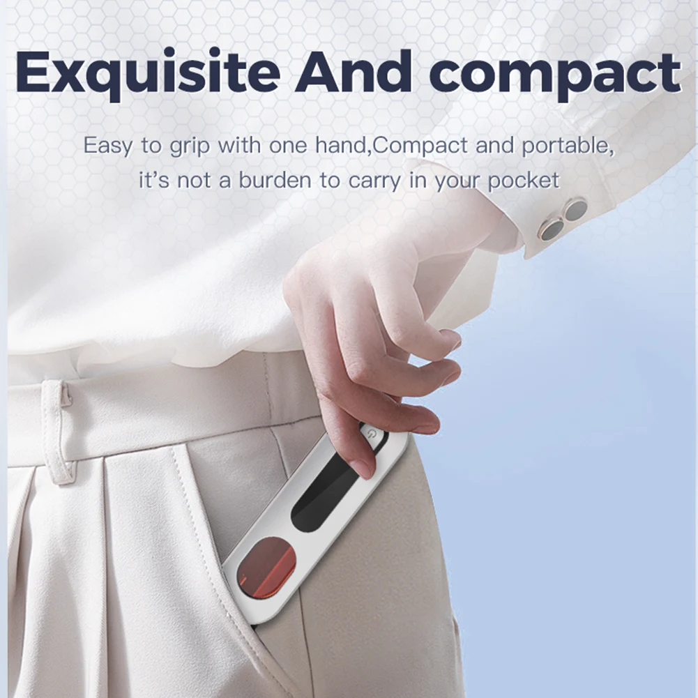 Anti Candid Camera Detector Rechargeable Bug Detector Electronic Sweeper Wiretapping Finder for Hotel Travel Bathroom Office Car