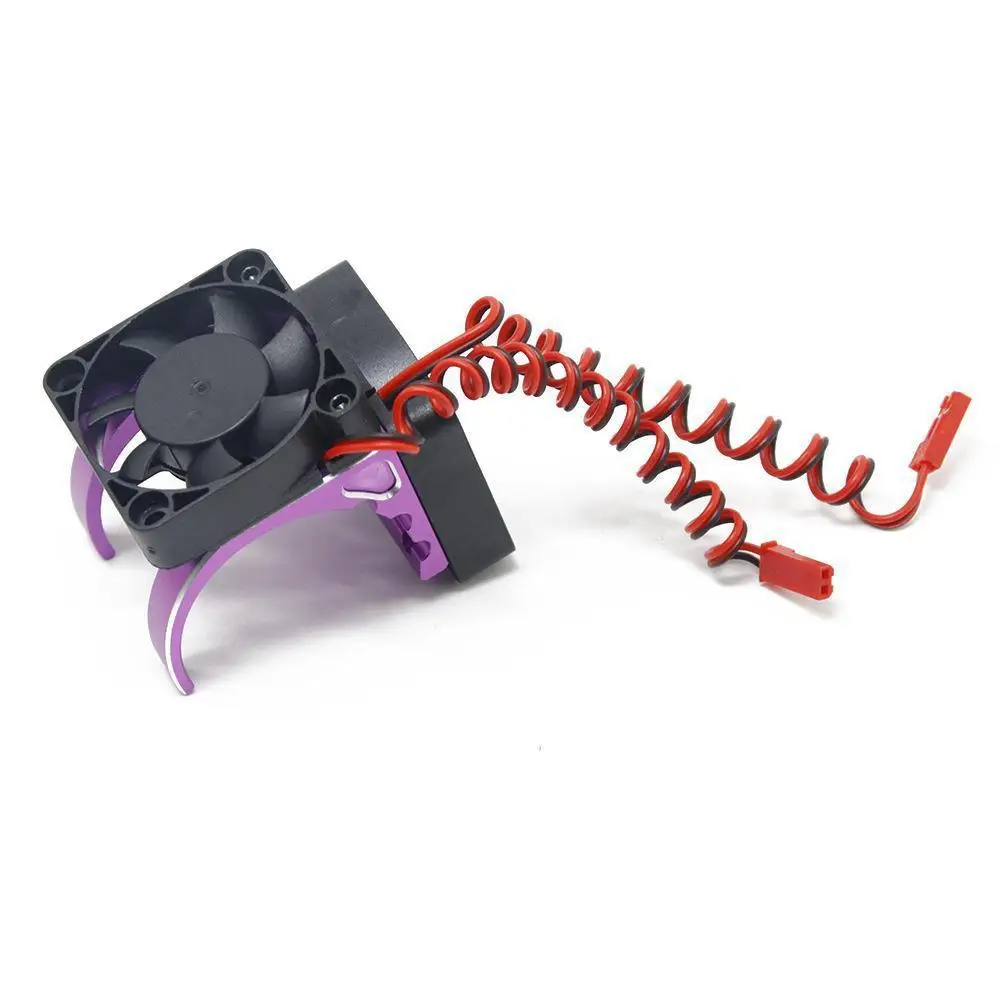 INTEGY CNC Aluminum Motor Mount & Heatsink For Traxxas 1/10 Summit - Red Upgrade Part