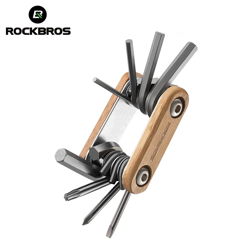 ROCKBROS8in1MTBBicycleRepairToolPortableMultitoolBike