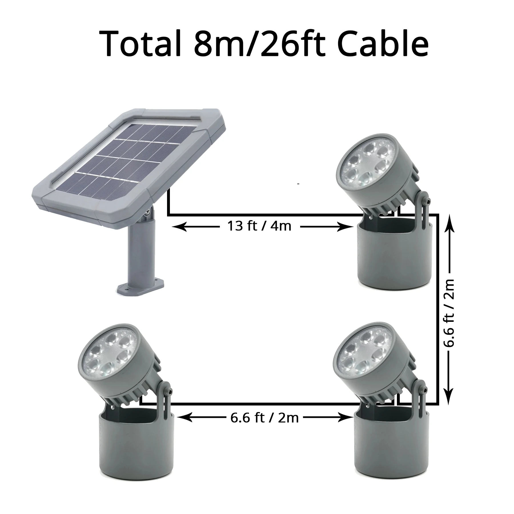 Solar Underwater Submersible Pond Light 3