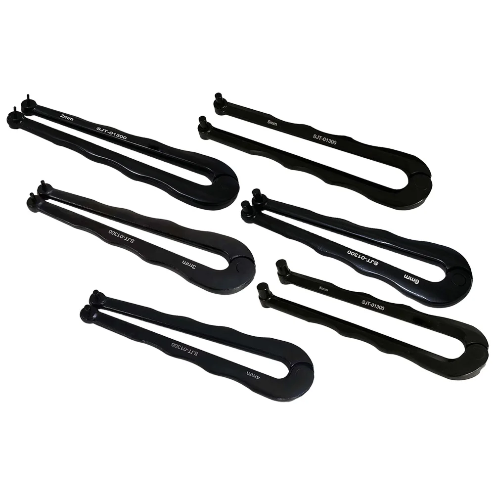 Ergonomisches Werkzeug, 2–8 mm Schraubenschlüssel, robuste Stahlkonstruktion, Komfortgriff-Design, Declutter-Werkzeugkasten, unverzichtbares Toolkit-Werkzeug für den Heimgebrauch – Detail 2