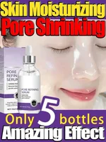 Pore Shrinking Serum Moisturizing Facial Essence for Relieving Dryness Oil Long-lasting Calming for Sensitive Skin Care 1