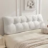 Triangular Headboard Wedge Pillows Backrest Positioning Support Extra Filling with Washable Velvet Cover Positioning Support 5