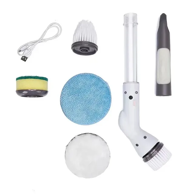 Wireless Electric Cleaning Brush Spin Cleaning Scrubber Multifunctional Cleaning Tools Parlour Kitchen Bathroom Cleaning Gadgets 6