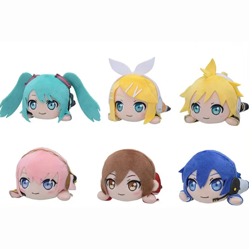 

Goods in Stock Genuine SEGA Hatsune Miku KAITO MEIKO Megurine Luka Kagamine Rin Len VOCALOID Cartoon Anime Figure Plush Toys