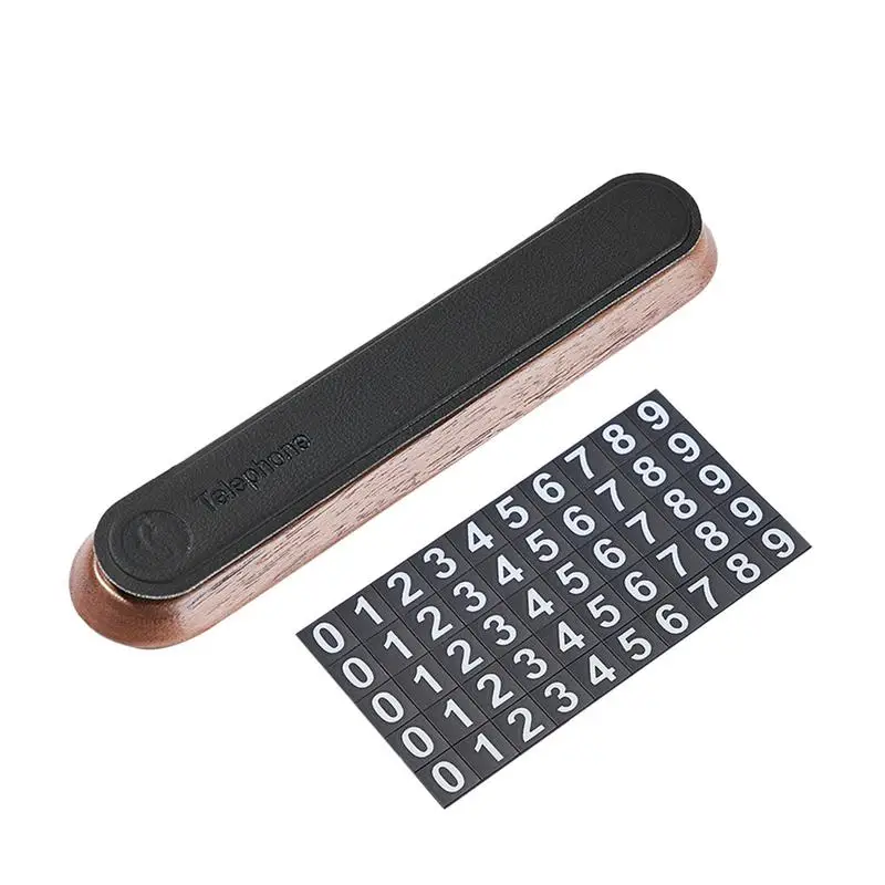 

Карточка для временной парковки, противоскользящая деревянная Автомобильная карточка для временной парковки, автомобильная табличка для остановки парковки, номер, знак для автомобилей, внедорожников