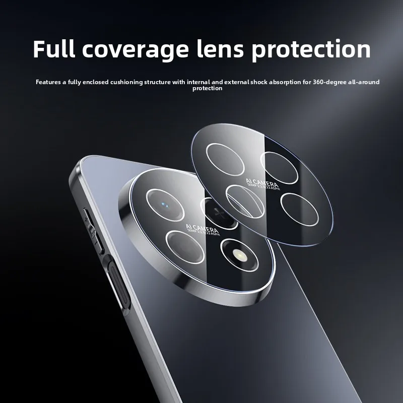 Premium Frosted Magnetic Plated Anti-Drop Phone Cover