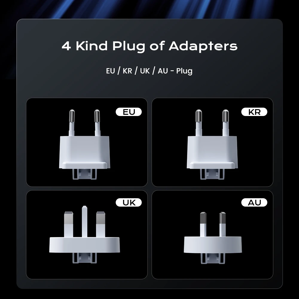 67 واط GaN شاحن يو اس بي شاحن سريع 2 منافذ USB نوع...