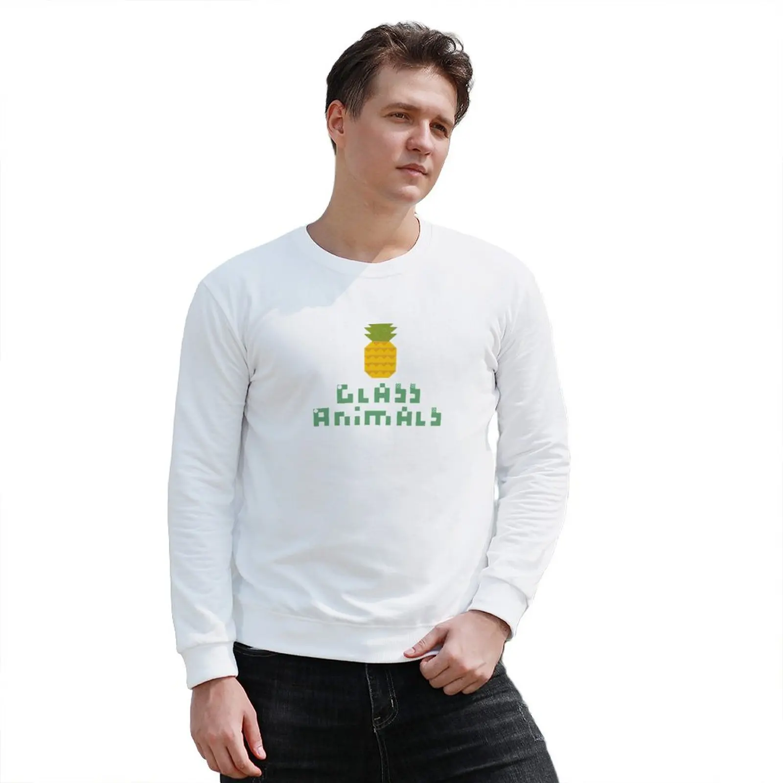 New Glass Animals 5 Sweatshirt japanese style autumn hooded sweatshirts