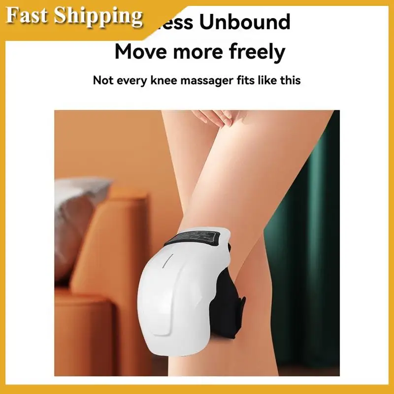 Knee Massager Thermal Massager Vibration Physiotherapy Instrument Wearable Knee Massage Automatic Massager-A02P