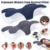 Memory Foam Neck Pillow Butterfly Shape Sleep Cervical Pillow Slow Rebound Comfortable Ergonomic Contour Orthopedic Neck Pillow 4