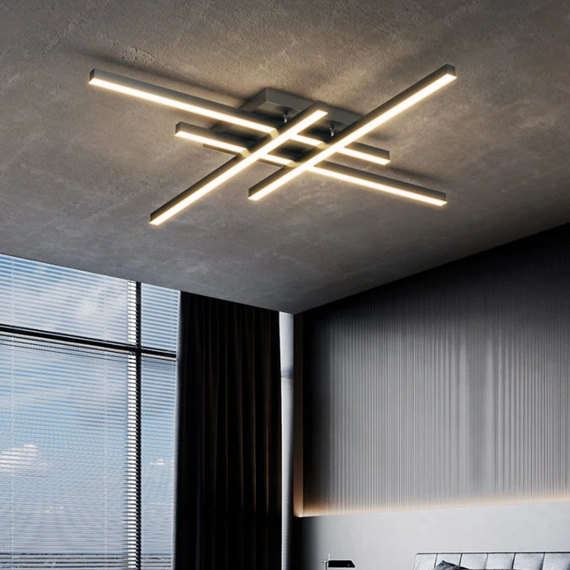 Moderno lampadario a Led semplice casa apparecchio di illuminazione per interni soggiorno camera da letto ristorante Nordic Decor lampadario a soffitto apparecchio