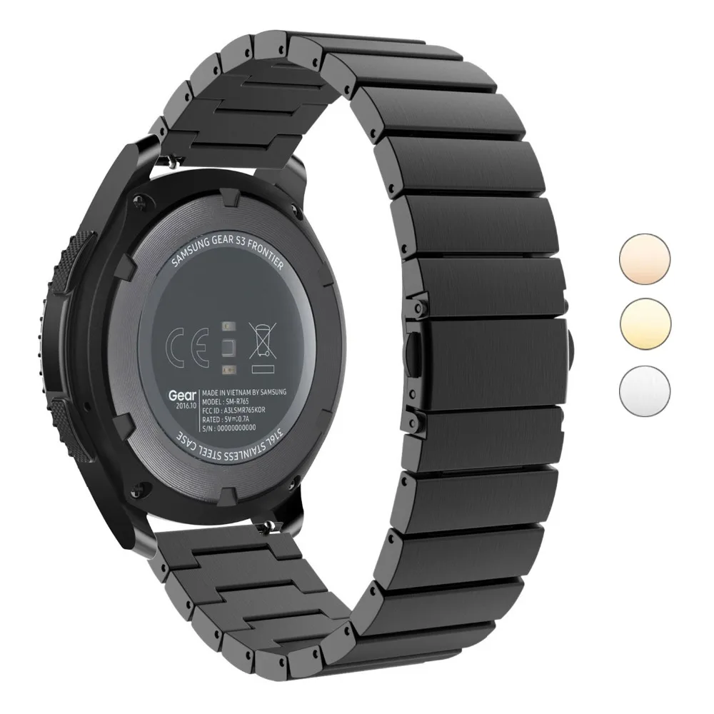 22mm 20mm Metal Strap for Samsung Galaxy Watch 4/5/6/active 2/Huawei Watch GT3 Pro 46mm Bracelet for Amazfit GTR/GTS 47mm Correa