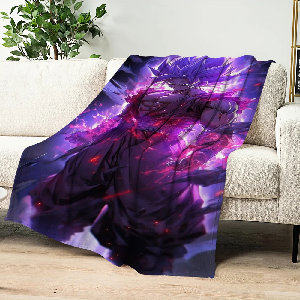 Anime D-Dragon B-Ball Printed comfortable and soft sofa, living room bed, bedroom blanket suitable for travel and gifts 5