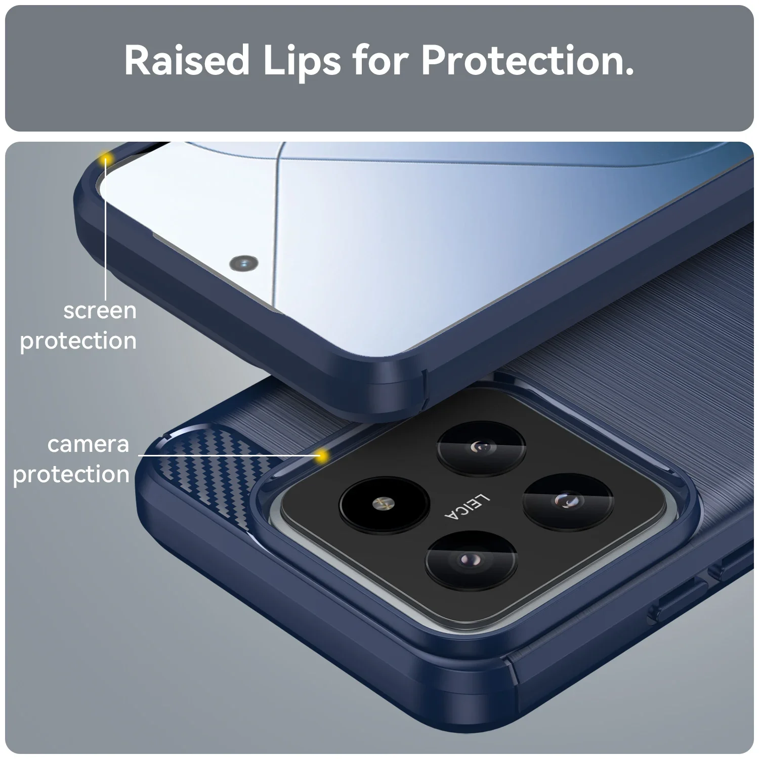 Sleek TPU Protective Case for Xiaomi Mi Series - Enhanced Durability & Design