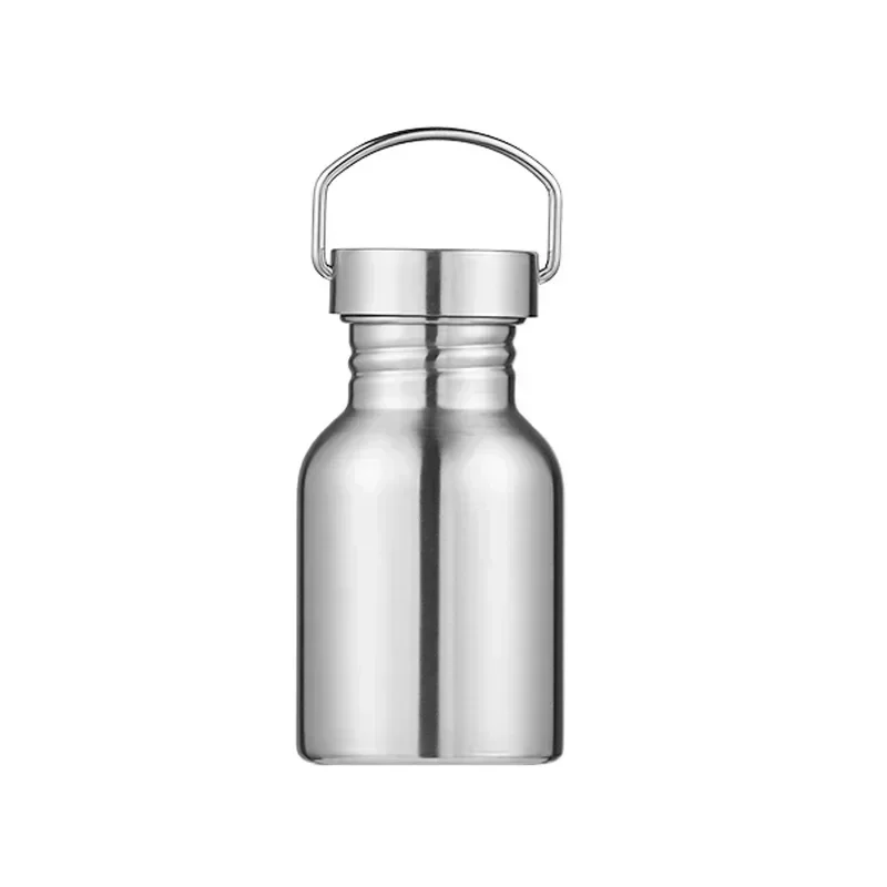 750ml Water Bottle Outdoor Portable Portable Sports Bottle Large-capacity  Stainless Steel 304 Space Bottle Straw Thermos Cup (white