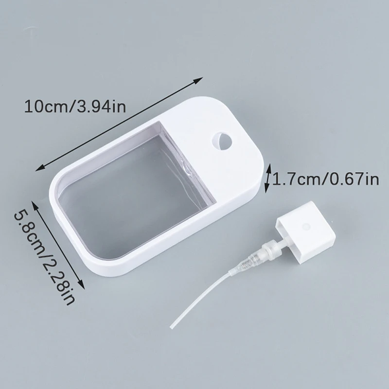 Fragrance Hand Sanitizer Alcohol Bottle Spray Fragrance Pump Empty Cosmetic Container 45ml