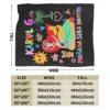Manana Sera Bonito Karol G Blankets Soft Warm Flannel Throw Blanket Bedspread for Bed Living room Picnic Travel Home Couch 2
