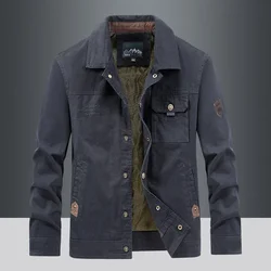 Waterproof Men's Tactical Multi - Pocket Windbreaker Jacket - Wear - Resistant, Thin Cargo Coat - XXXL (Navy Blue)