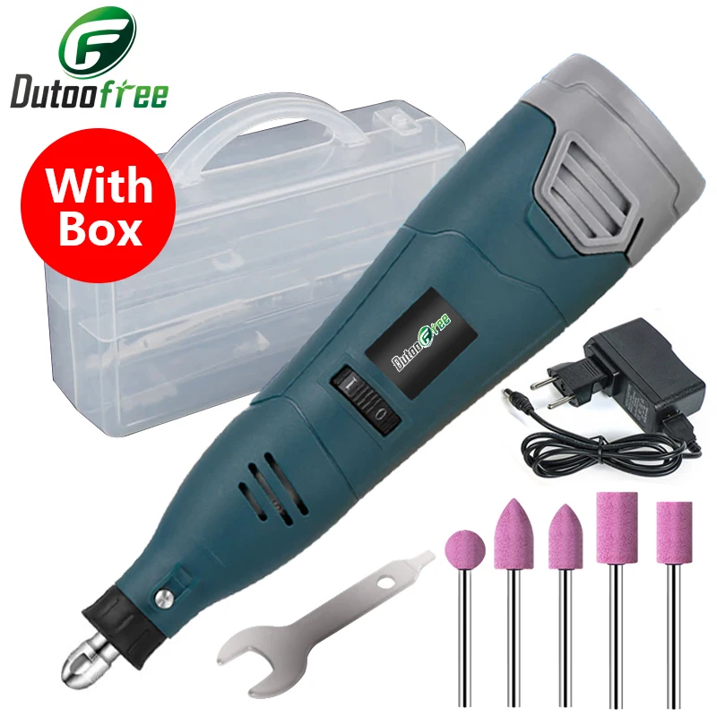 

350W Cordless Drill Rotary Tool Woodworking Engraving Pen DIY For Jewelry Metal Glass Wireless Drill 5 Speed Mini Electric Drill