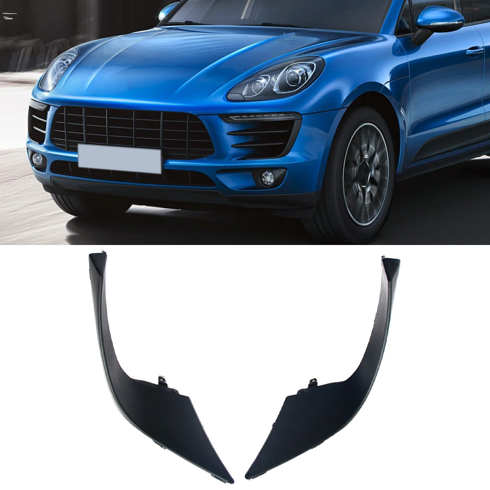 Front Bumper Bezels Gloss Black Fog Light Covers For Ford Focus ST 2015-2018 - Direct Replacement Bezels Ford Focus St Fog Light Cover