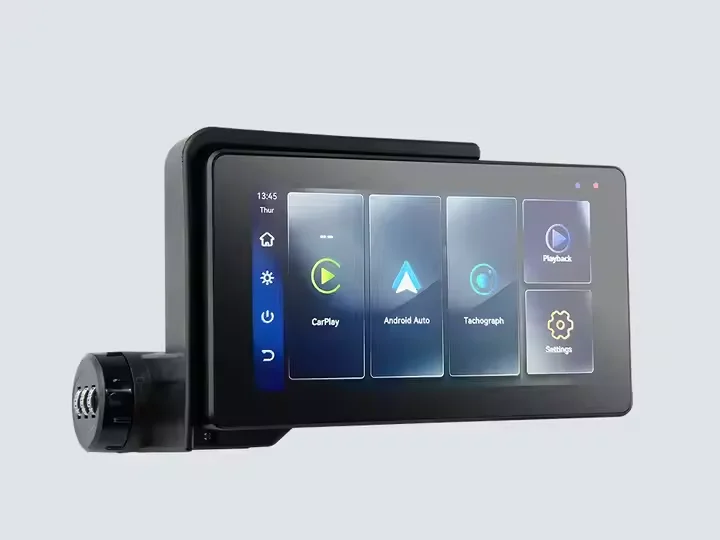 2025년형 5.5인치 오토바이 GPS 네비게이션 (5.0 WIFI 듀얼 연결, 안드로이드 오토 및 CarPlay 지원) 특별 상품