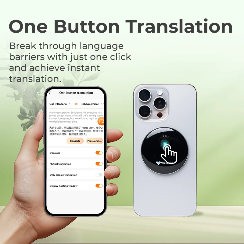 Mini AI Scan Pen Voice Translator 138 Languages Simultaneous Interpretation Video Translate Photo Record Translation