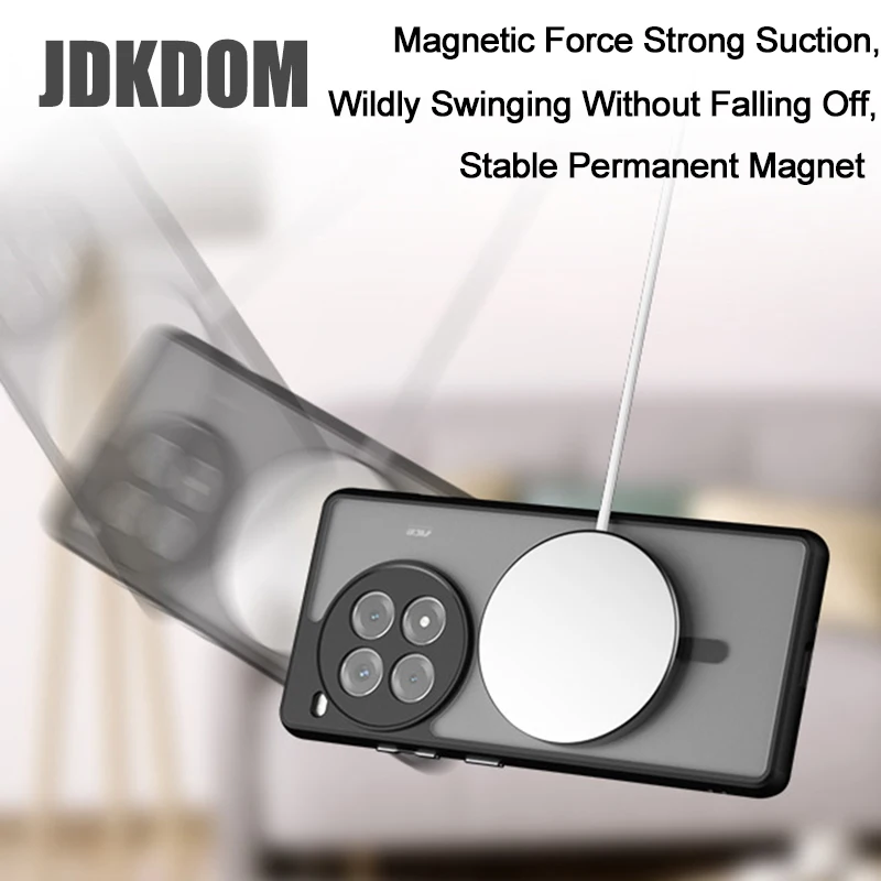Magnetic Wireless Charging Shockproof Phone Case by JDKDOM
