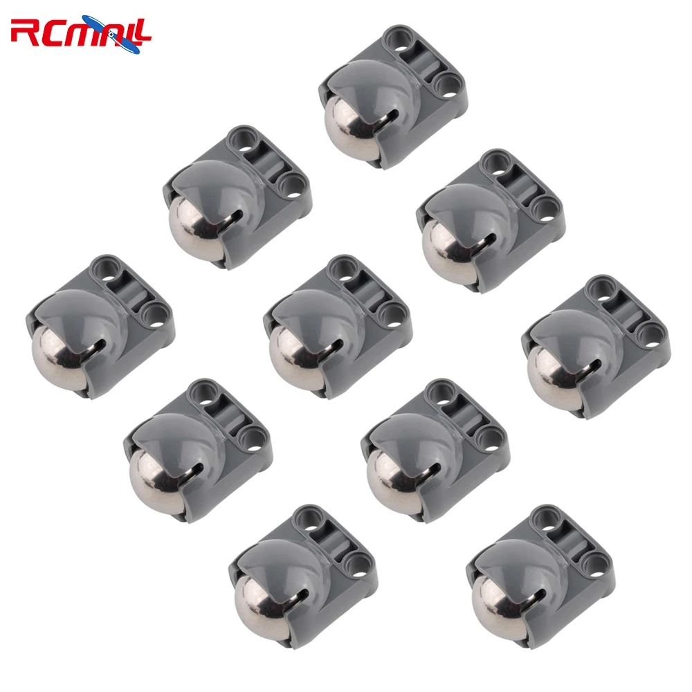 10PCS Technical EV3 Universal Wheel Stainless Steel Ball Compatible with Legoeds MOC Bricks Building Blocks 99948 92911 BB607