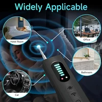 Détecteur de caméra cachée, anti-espionnage, traceur GPS pour voiture, dispositif d'écoute, scanner RF sans fil tous signaux, gadget de protection de la sécurité 5