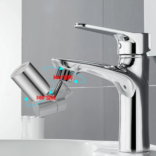 Aérateur De Robinet De Cuisine 3 Modes Salle De Bains, Adaptateur  D'extension De Robinet De Lavabo, Pulvérisateur Économie D'eau, Buse De  Filtre - Aérateurs - AliExpress