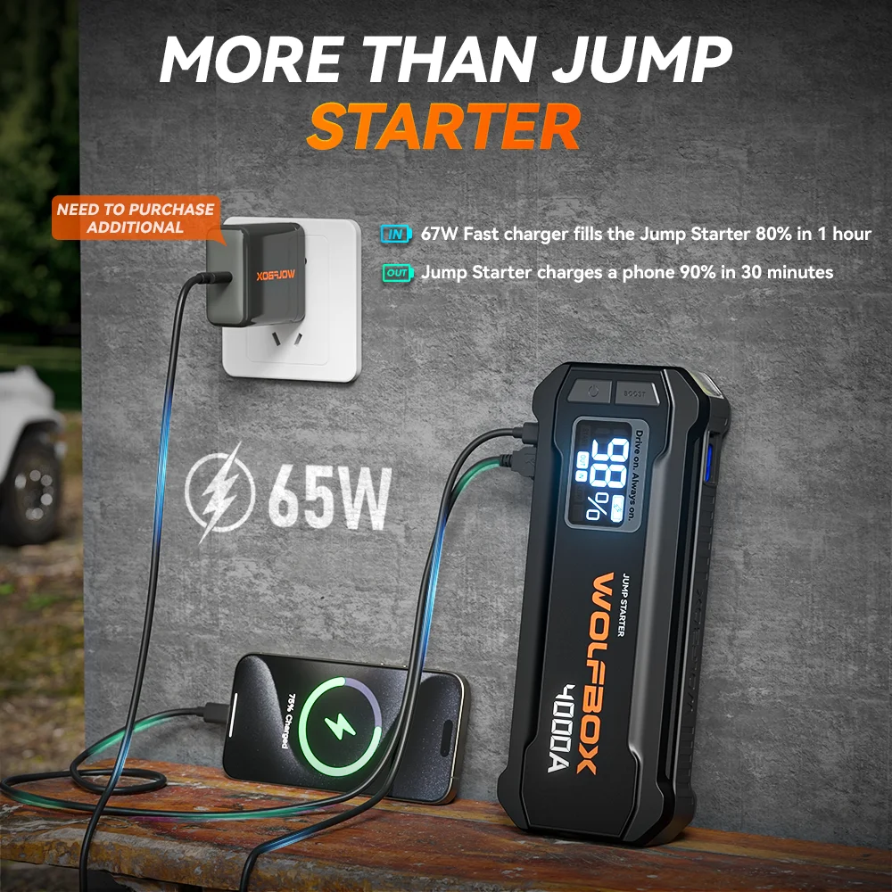 4000A Car Jump Starter 3