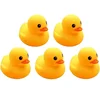 5pcs/Rubber Duck Bath Toys Yellow Mini Ducks Float Duck Baby Bath Toy Shower Party Favors Gift for Toddlers Kids Boys Girl 2