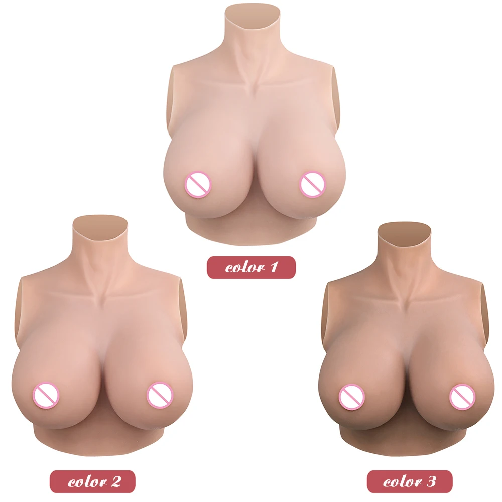 Breast Enlarger Eyung H Cup Silicone Breast Forms Fake Tits Enhancer For Crossdresser Drag Queen