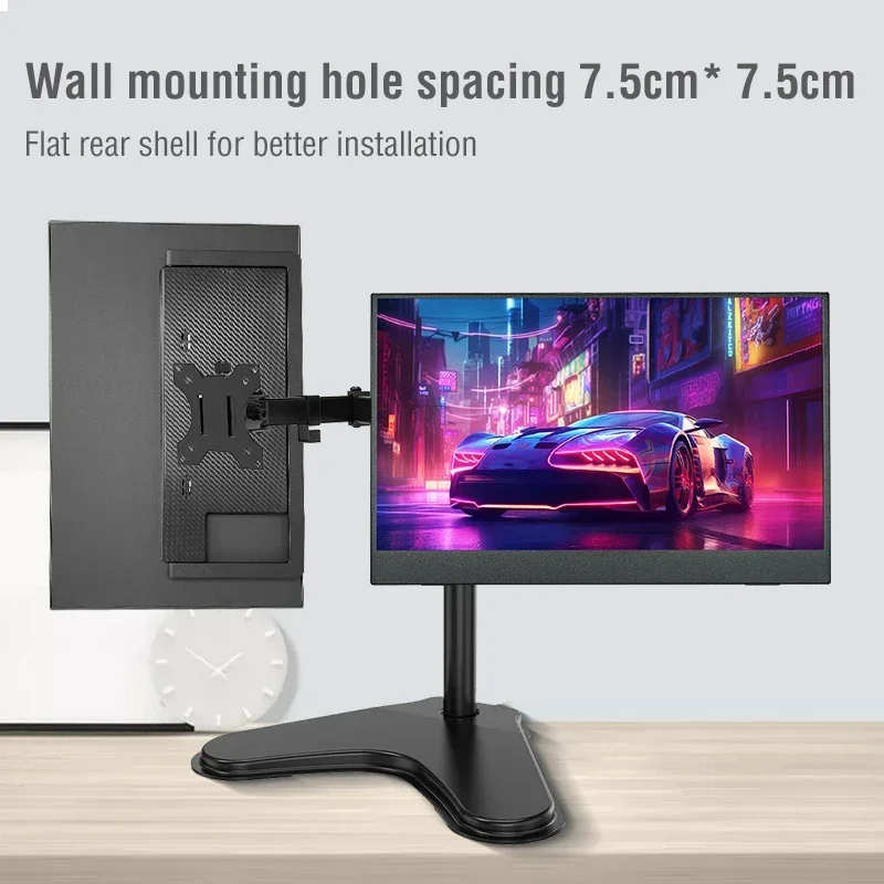 16인치 휴대용 터치 모니터 144Hz/120Hz ? 비터치형 옵션(선택사항) Xbox PS4/5 스위치 휴대폰 PC 노트북 확장용
