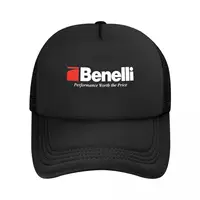 BENELLI Patch Fire Yourself Tactical Trucker Hats Men Women Fashion Hat Racing Cap Adjustable Mesh Baseball Caps Summer 2