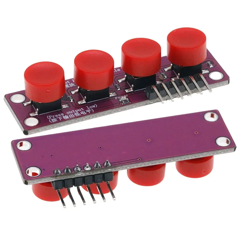 【support】 Touch four button switch module compatible with Arduino ...