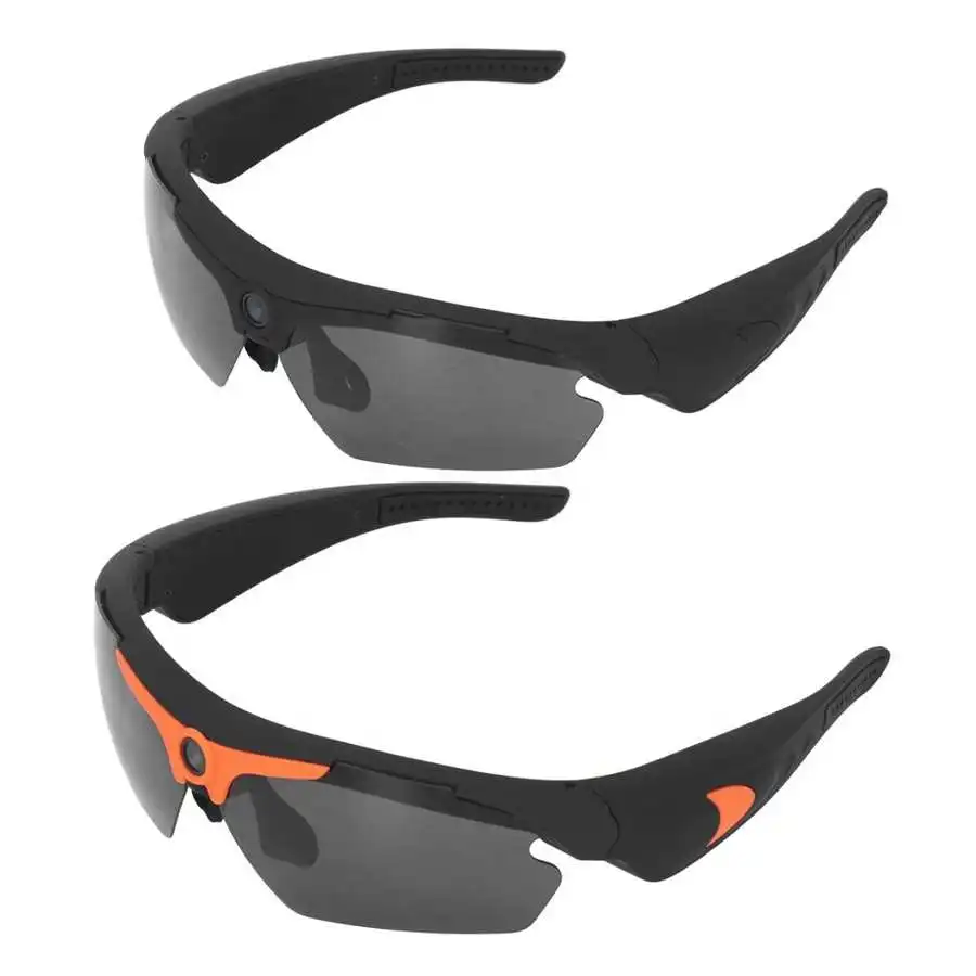 Camera Glasses Video Sunglasses 1080P Full HD Video Recording Shooting Camera Glasses for Cycling Driving Hiking Fishing Hunting