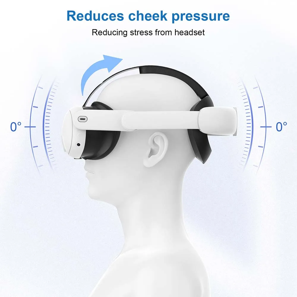 AMVR Comfortable Head Strap for Quest 3S/3 VR Headset Headband