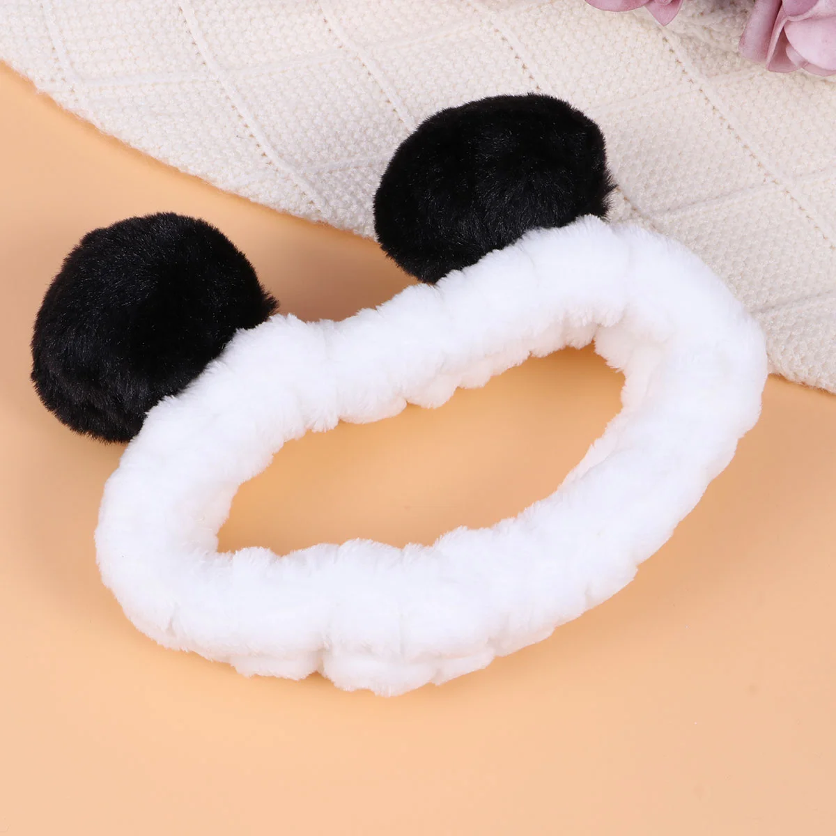 

Elastic Hairband Headband Women Headbands Ribbons Scarf Stripe Knitting Miss Girls