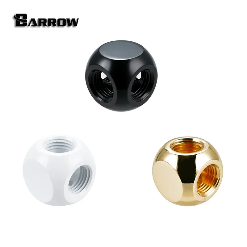 Flussometro Barrow ARGB LRC 2.0 5V G1/4 Con Illuminazione Trasparente/Nero