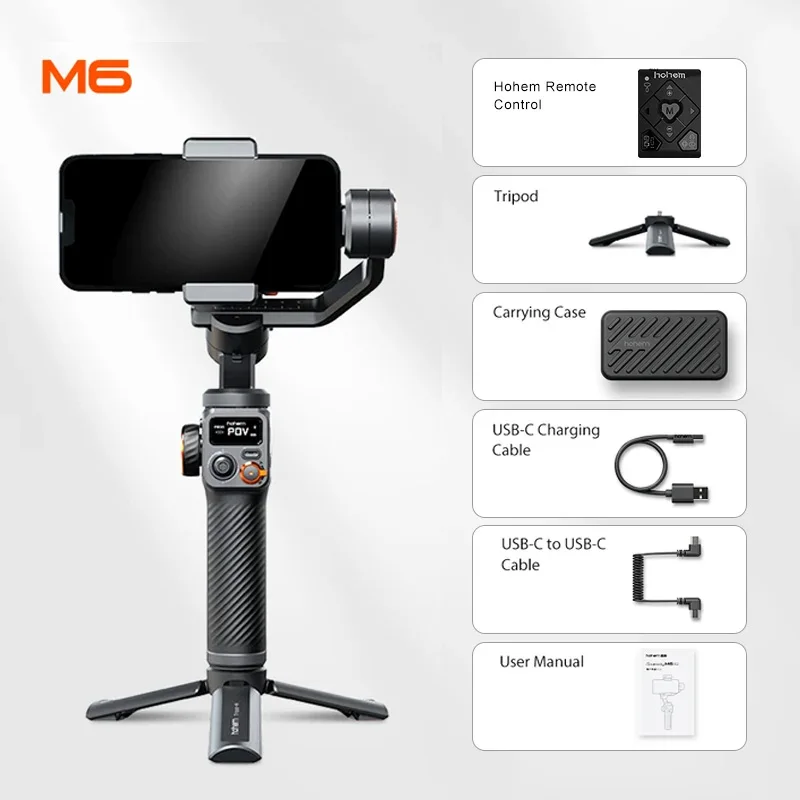 Insta360 Flow vs Hohem iSteady M6: Portable vs Creative Gimbals